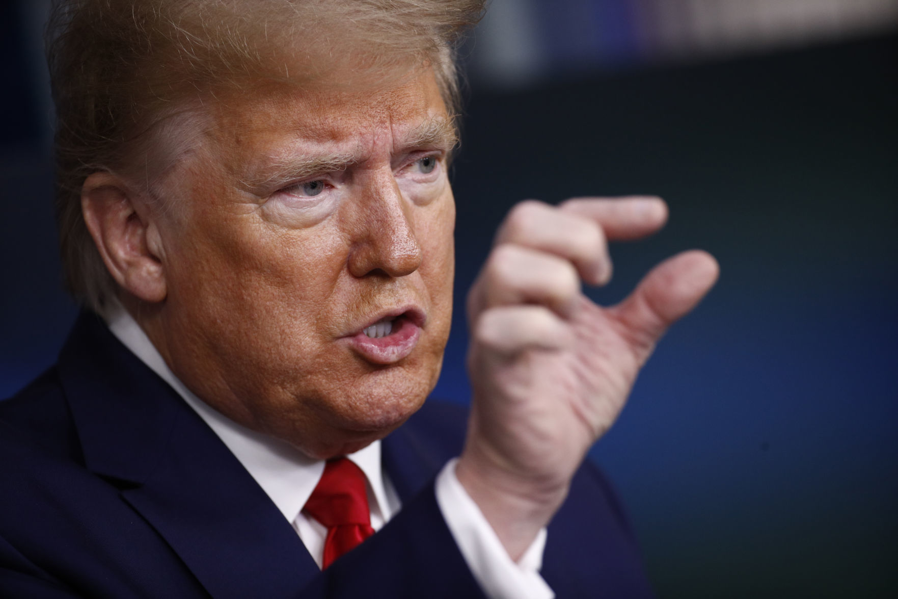 Virus Outbreak Trump